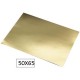 1-CARTOLINA 50X65 METAL.LITZADA OR (120)