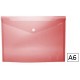 1-SOBRE PORTADOCUMENT VELCRO A6 VERMELL