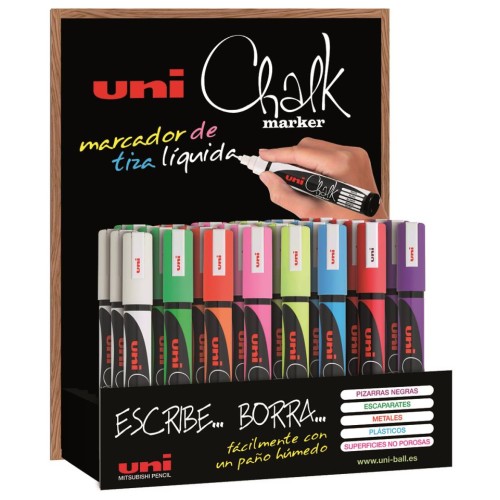 36-MARCADORS UNI CHALK PWE5M