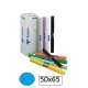 1-PAPER XAROL BLAU COBALT TREPAT 50X65 (12)