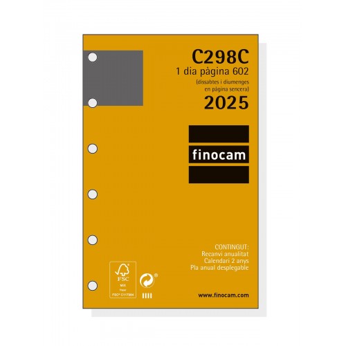 2025-RECANVI ANUAL 602 D/P CAT C298C