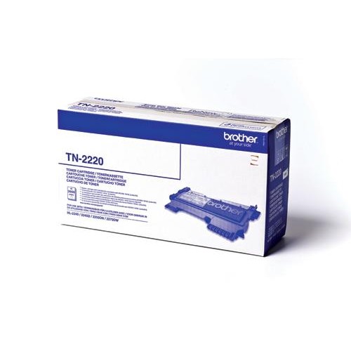 1-TONER ORIGINAL BROTHER TN-2220 NEGRE