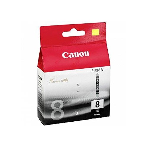 1-INK-JET ORIGINAL CANON CLI 8 BK NEGRE