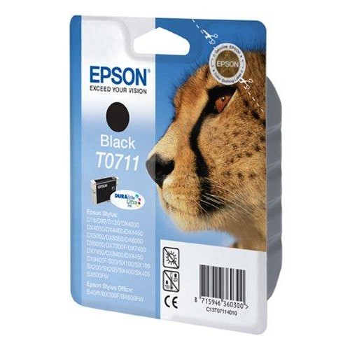 1-INK-JET ORIGINAL EPSON T071140 NEGRE