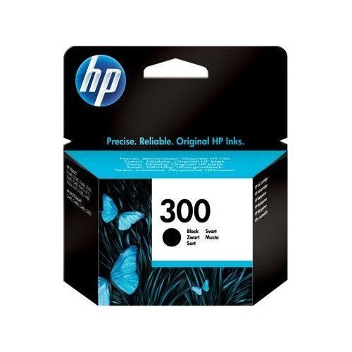 1-INK-JET ORIGINAL HP 300 NEGRE -CC640EE