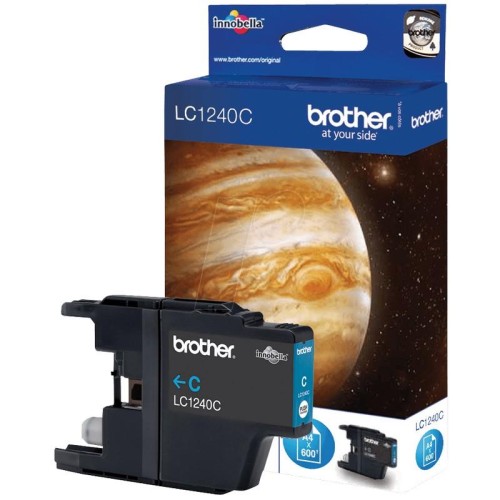 1-INK-JET ORIGINAL BROTHER LC1240 CYAN