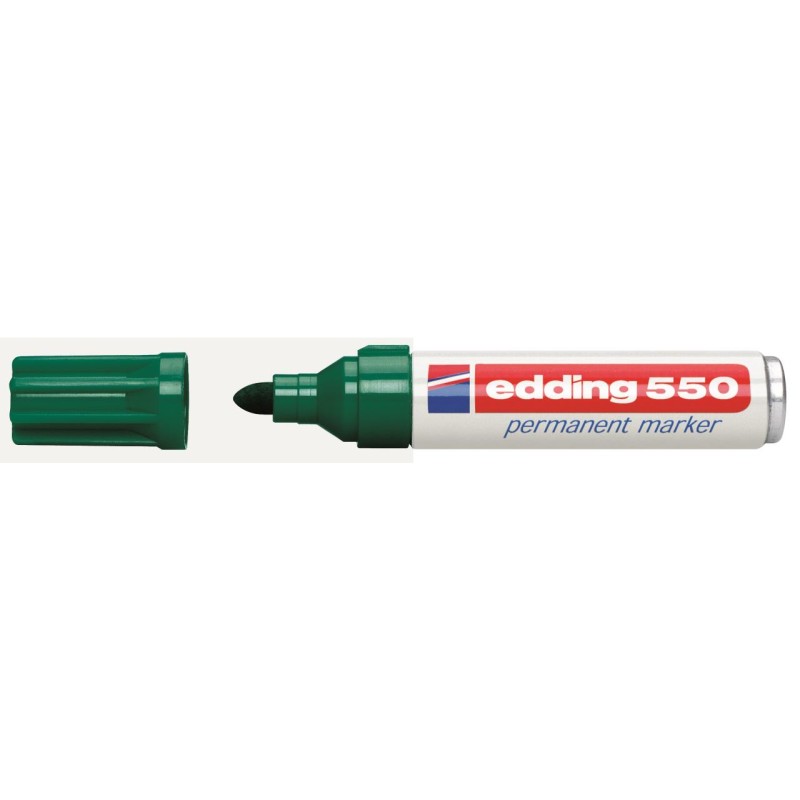 1-MARCADOR EDDING 550 VERD (10)