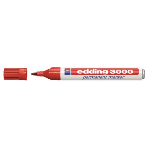 1-MARCADOR EDDING 3000 VERMELL (10/600)