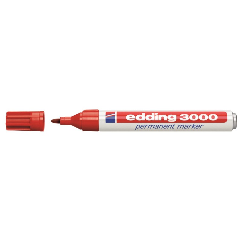 1-MARCADOR EDDING 3000 VERMELL (10/600)