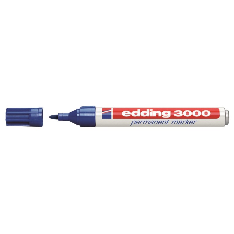 1-MARCADOR EDDING 3000 BLAU (10)