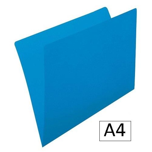 1-SUBCARPETA A4 BLAU INTENS 240GRS (50)