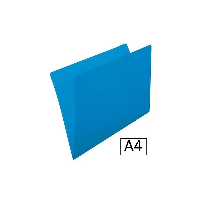 1-SUBCARPETA A4 BLAU INTENS 240GRS (50)