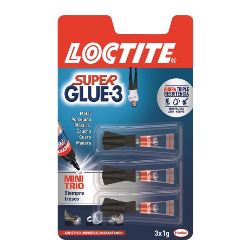 3-LOCTITE SUPER GLUE-3 MINI TRIO (12)